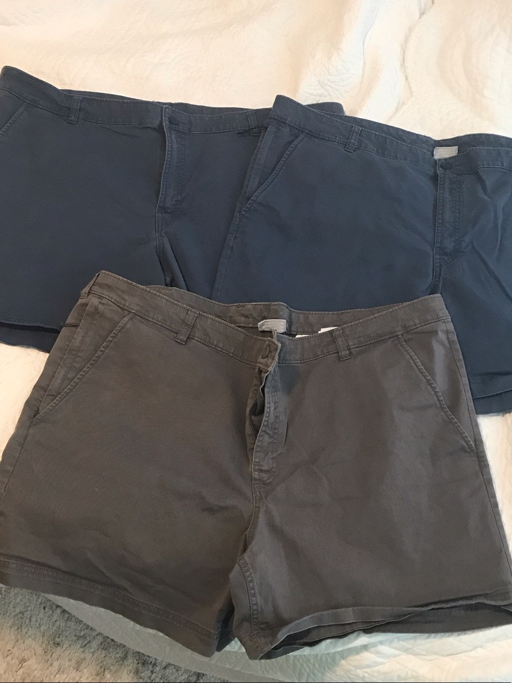 3 pairs of Columbia Men's Shorts with Belt Loops